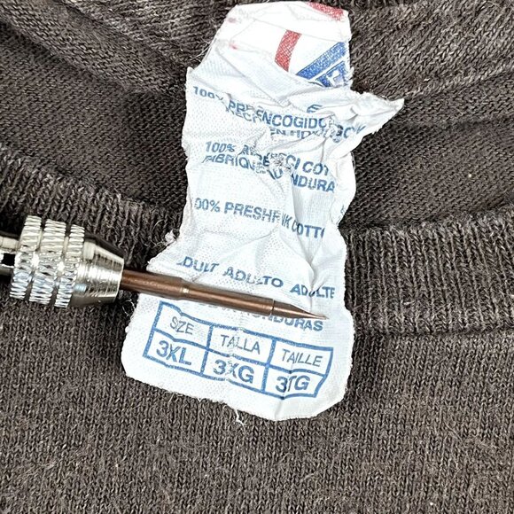 Tractor Farm Work Horse Built to Last Brown T-Shirt Size 3XL - Picture 3 of 3